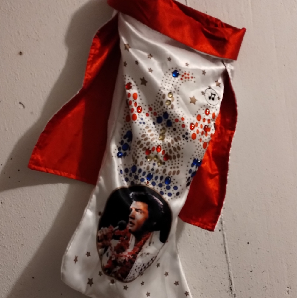 Elvis Presley Christmas stocking musical